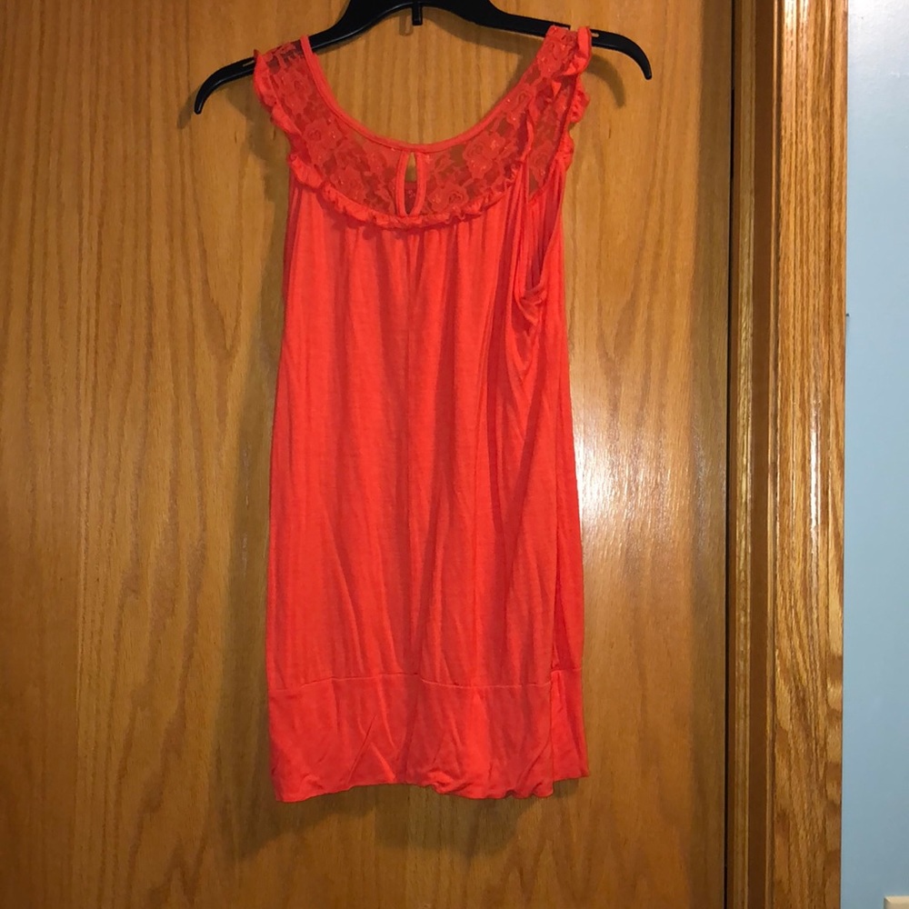 Orange tank top - Picture 2 of 3